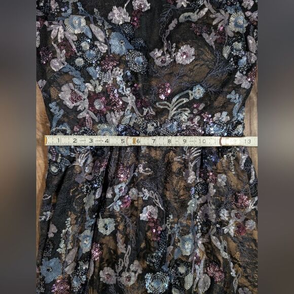 NWT Mac Duggal Sequin Floral Dress 4 - Picture 7 of 13